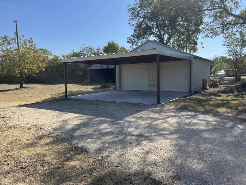 customized double wide carport waco tx.