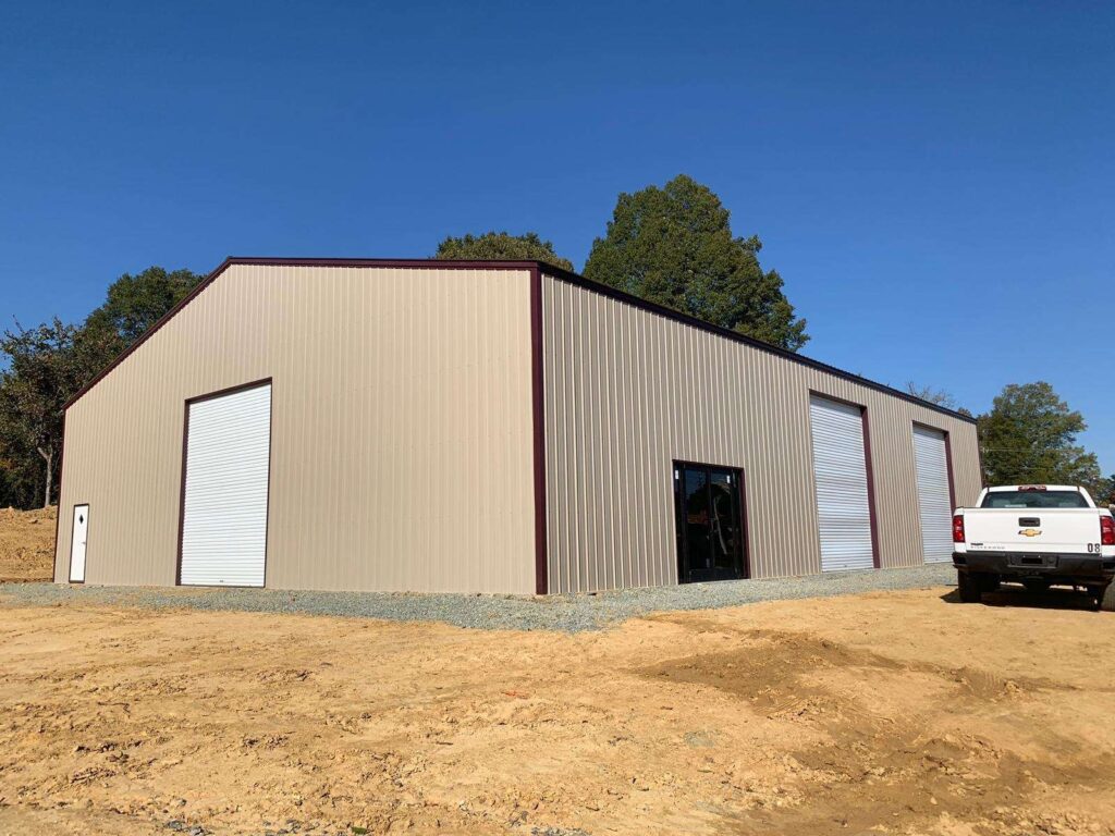 60x80 commercial metal building